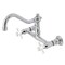 Kingston Brass KS3241PX Two-Handle Wall Mount Bathroom Faucet, Polished Chrome KS3241PX - alternate 1